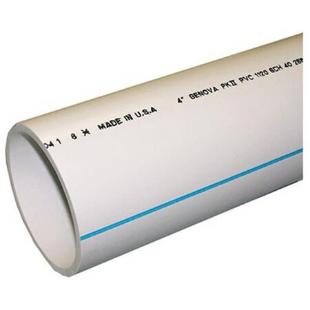 Genova 700412F 4 x 2 in. Schedule 40 Cell DWV Pipe 179953